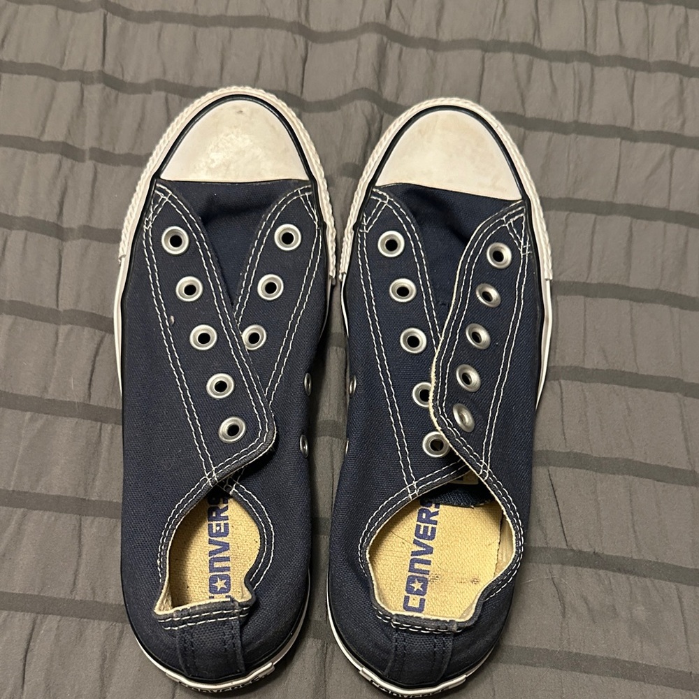 Converse Dark Blue Slip-On Sneakers